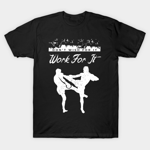 Fighter Design for a Martial Arts Lover T-Shirt by AlleyField